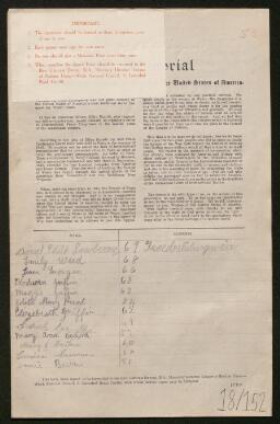 Petition - 18/152 - Tredegar