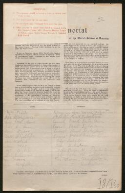 Petition - 18/160 - Tredegar