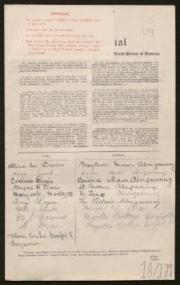 Petition - 18/179 - Abergavenny