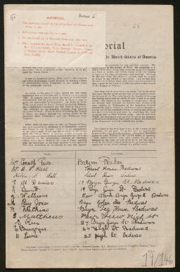 Petition - 19/146 - Penmaen