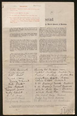 Petition - 19/151 - Bedwas, Trethomas and Machen