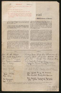 Petition - 19/152 - Bedwas, Trethomas and Machen