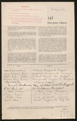 Petition - 19/156 - Trevethin
