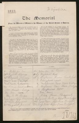 Petition - 19/161 - Pontymoile