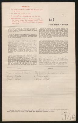Petition - 19/166 - Abergavenny