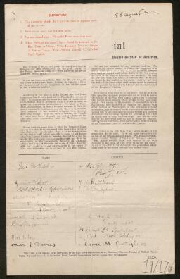 Petition - 19/170 - Pontymoile