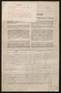 Petition - 19/175 - Newport