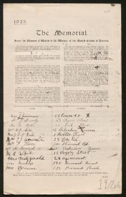 Petition - 19/206 - Newport