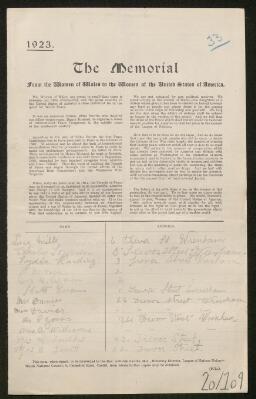 Petition - 20/109 - Offa