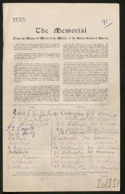 Petition - 20/117 - Offa