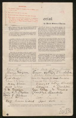 Petition - 20/136 - Llandybie