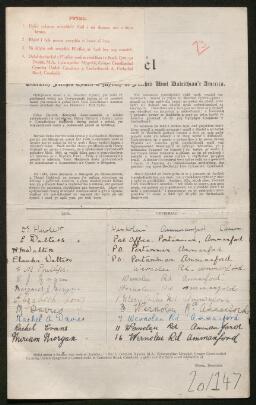 Petition - 20/147 - Ammanford