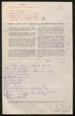 Petition - 20/162 - Pembrey and Burry Port Town