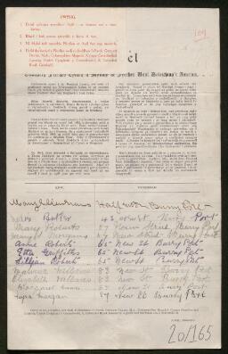Petition - 20/165 - Pembrey and Burry Port Town