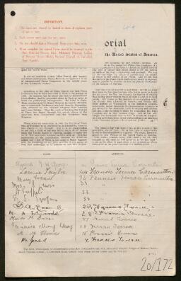 Petition - 20/172 - Carmarthen