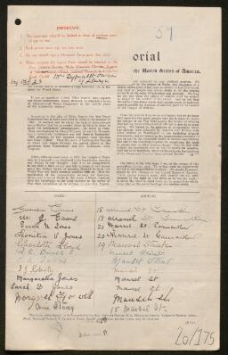 Petition - 20/175 - Carmarthen