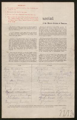 Petition - 21/114 - Morriston