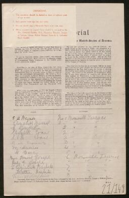 Petition - 21/149 - Uplands