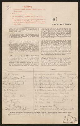 Petition - 21/154 - Uplands
