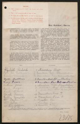 Petition - 23/75 - Ferndale