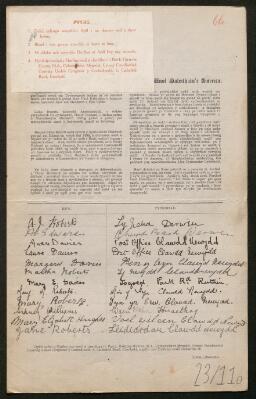 Petition - 23/110 - Derwen