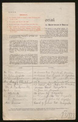 Petition - 23/123 - Brymbo