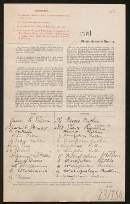 Petition - 23/154 - Ruthin