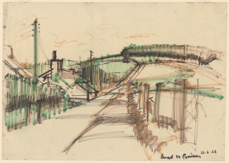 Road to Pendam (Sketch)