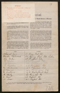 Petition - 27/6 - Canton