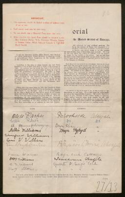 Petition - 27/13 - Abergele