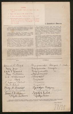 Petition - 27/18 - Abergele