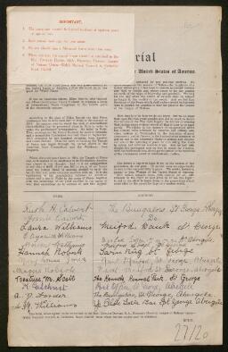 Petition - 27/20 - Abergele