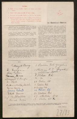 Petition - 27/93 - Ynyshir