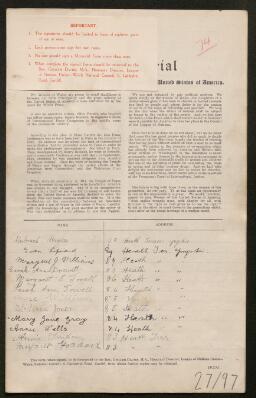 Petition - 27/97 - Ynyshir