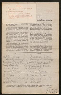 Petition - 27/169 - Cathays