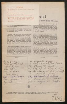 Petition - 29/41 - Grangetown