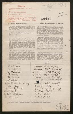 Petition - 29/81 - Castle