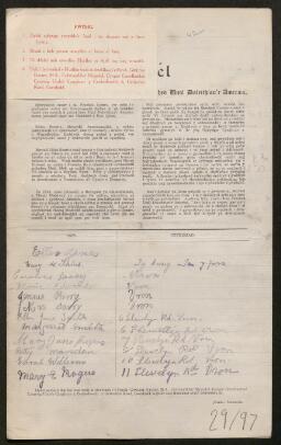 Petition - 29/97 - Brymbo