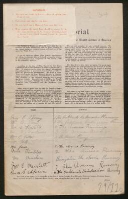 Petition - 29/110 - Rumney