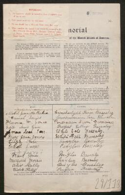 Petition - 29/113 - Graig