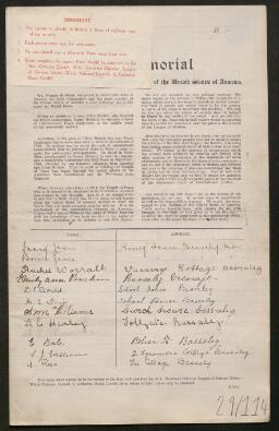Petition - 29/114 - Graig