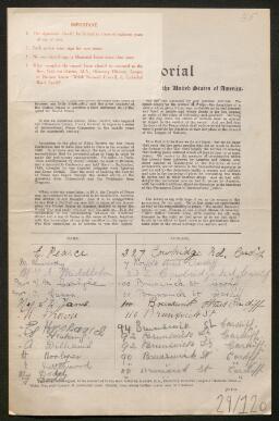 Petition - 29/120 - Canton