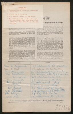 Petition - 29/126 - Canton