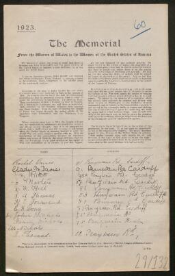 Petition - 29/132 - Roath