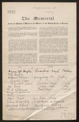 Petition - 29/135 - Valley