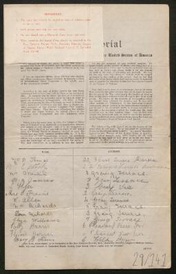 Petition - 29/141 - Castle