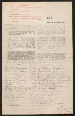 Petition - 29/144 - Uplands