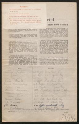 Petition - 29/154 - Ely