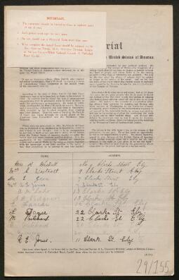 Petition - 29/155 - Ely