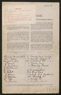 Petition - 29/158 - Canton